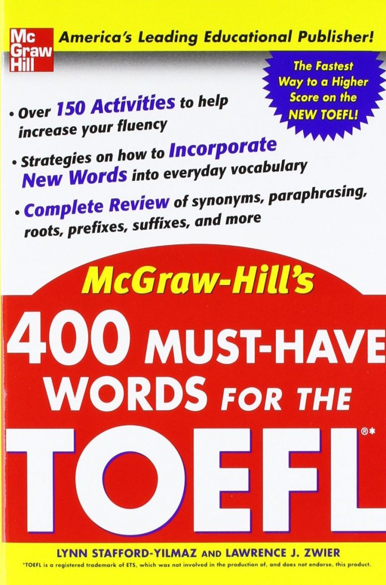 400 Must Have Words For The Toefl