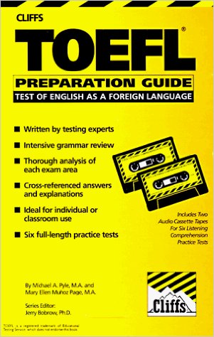 Cliff's TOEFL Preparation Guide