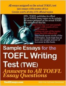 sample essays for toefl