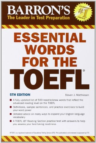 Barron's Essential Words for the TOEFL - Wikitoefl.Net