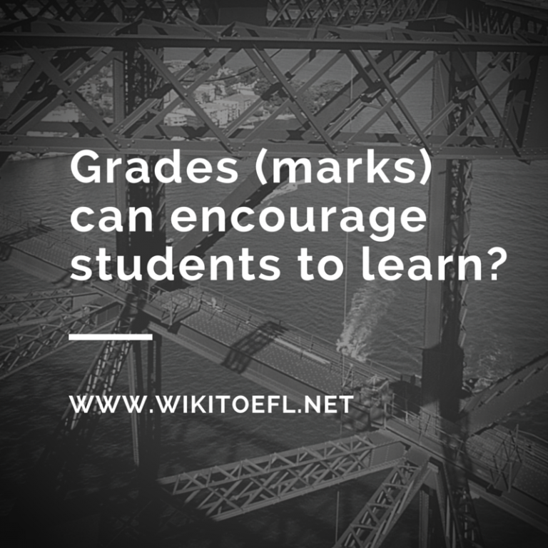 Do Grades Encourage Learning