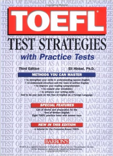 TOEFL Test Strategies with Practice Tests