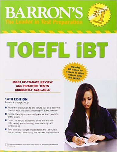 Barron's TOEFL iBT, 14th Edition [WikiToefl.Net]