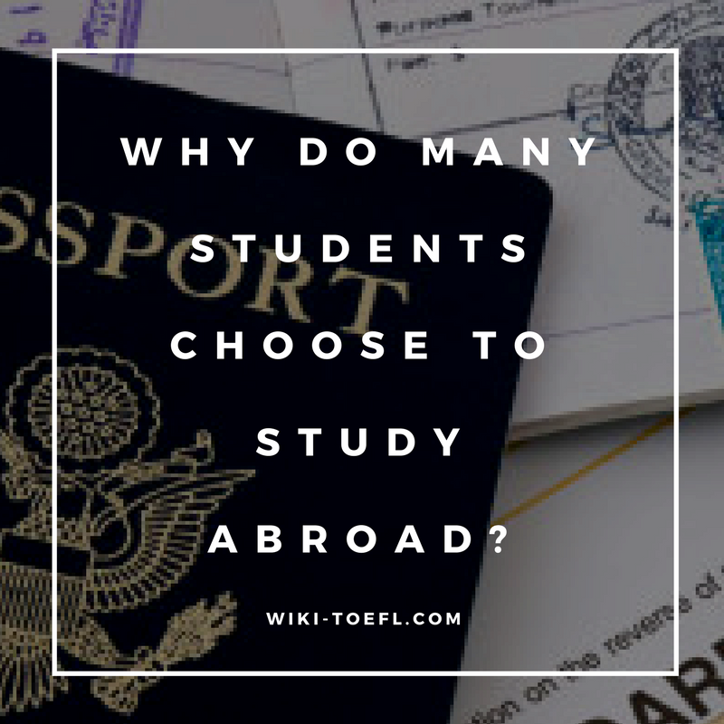 Toefl writing: passport, study abroad