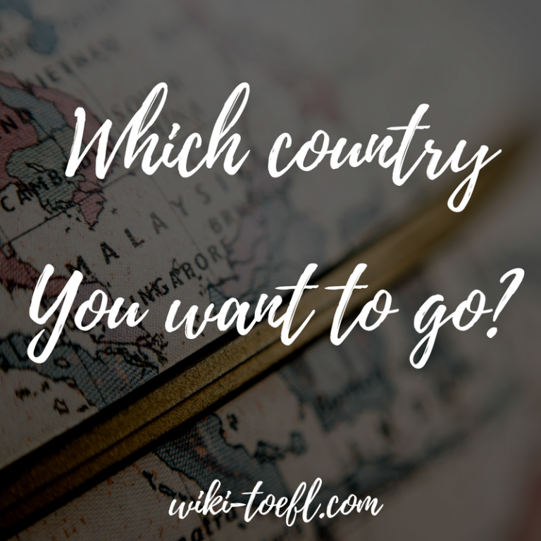 travel to countries in the world wiki toefl