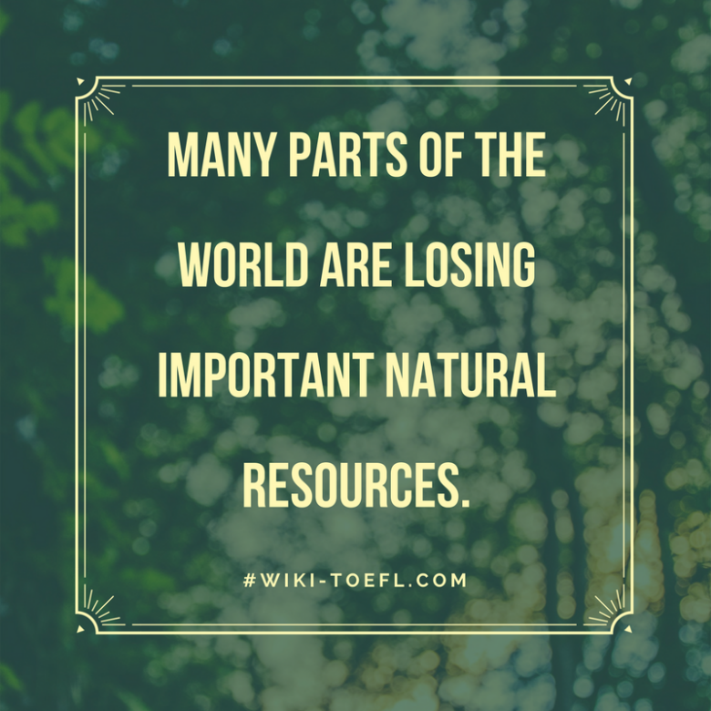 world's natural resources wiki toefl