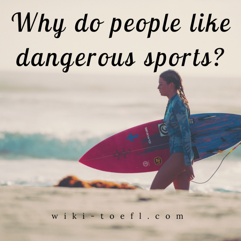 wiki toefl dangerous sports