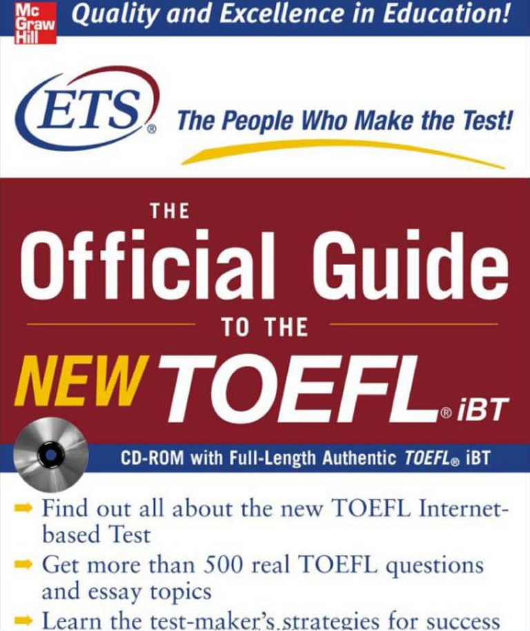 The Official Guide to the New TOEFL iBT