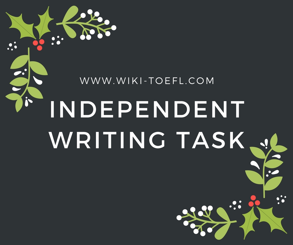 Independent Writing Task