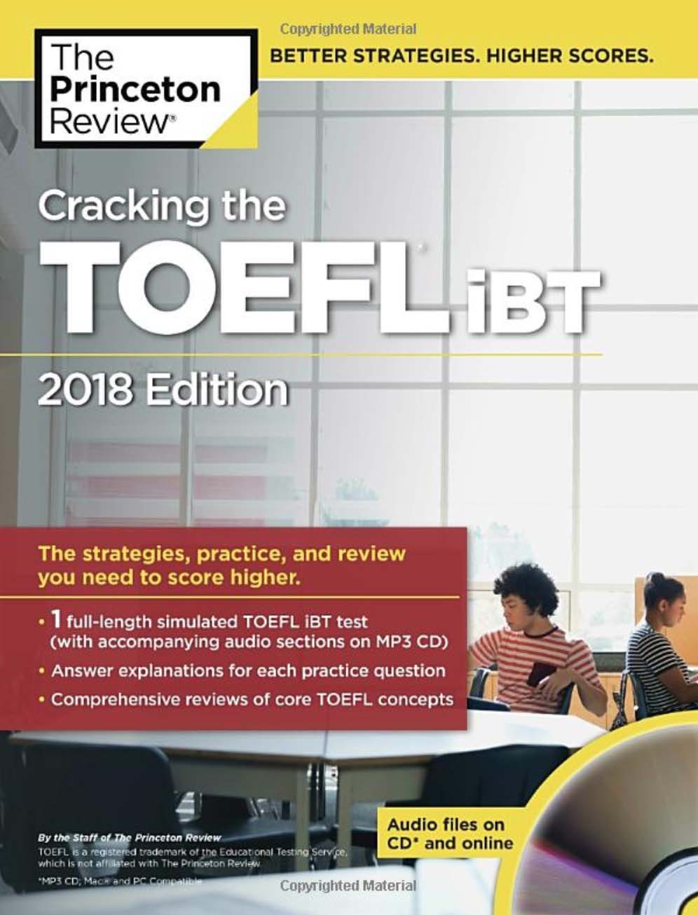 Cracking the TOEFL iBT with Audio CD, 2018 Edition