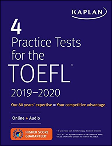 4 Practice Tests for the TOEFL 2019-2020