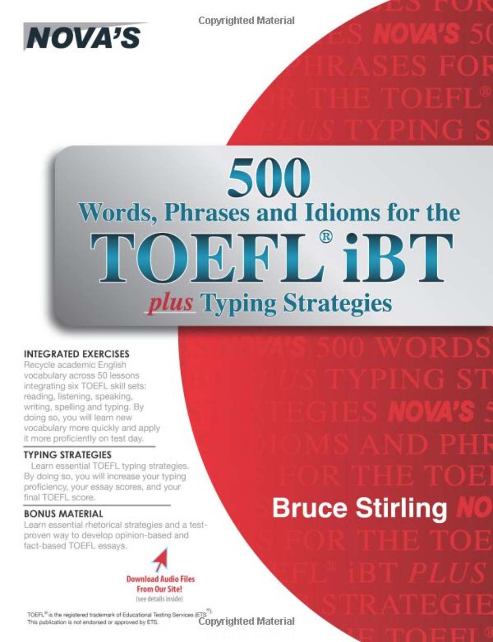 500 Words, Phrases, Idioms for the TOEFL iBT Plus Typing Strategies