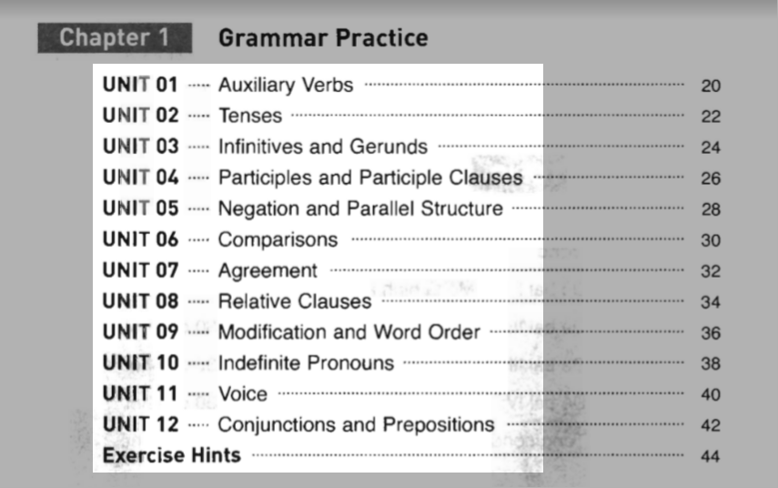 Chapter 1 - Starter TOEIC