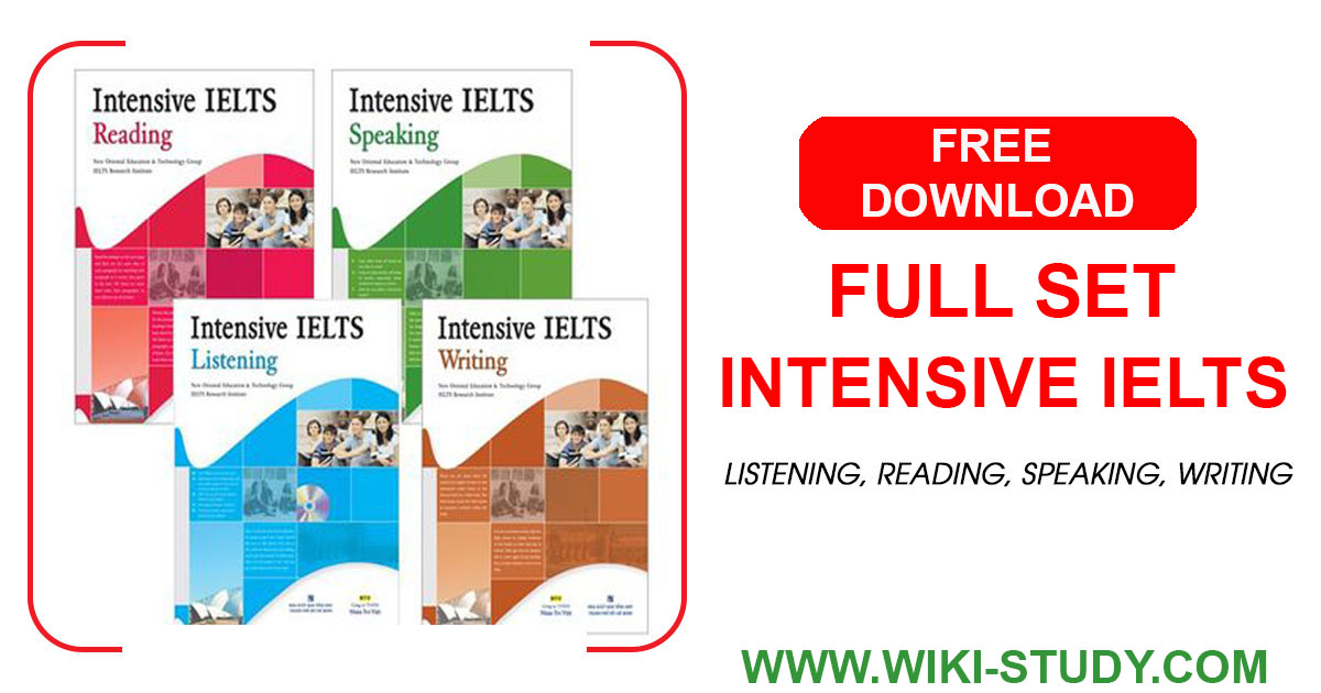 Intensive IELTS Listening, Reading, Speaking, Writing Full Set [Reviews ...