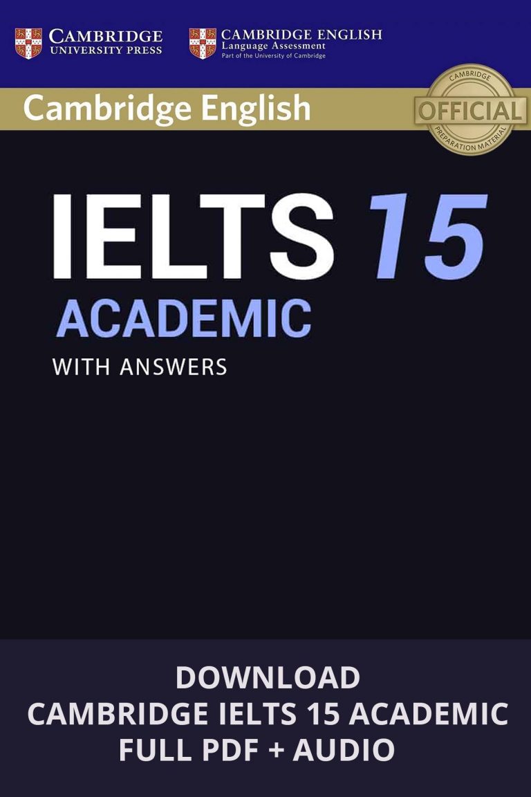 Cambridge IELTS Academic 15