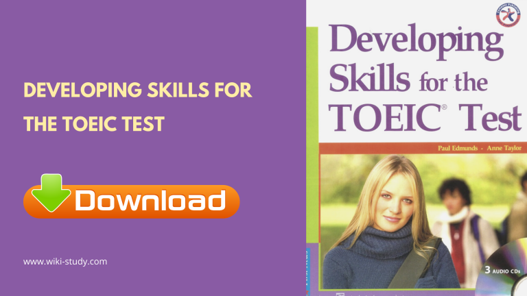 DEVELOPING SKILLS FOR THE TOEIC TEST